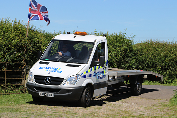 SHAW RECOVERY CK62 EXX THE BIG DUNSTABLE TRUCK CONVOY ARRIVING AT THE SHOW GROUND BILLINGTON SHOW GROUND 10.6 (1)